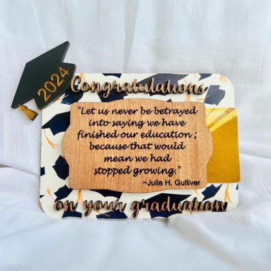 Graduation Keepsake/Gift Card Holder